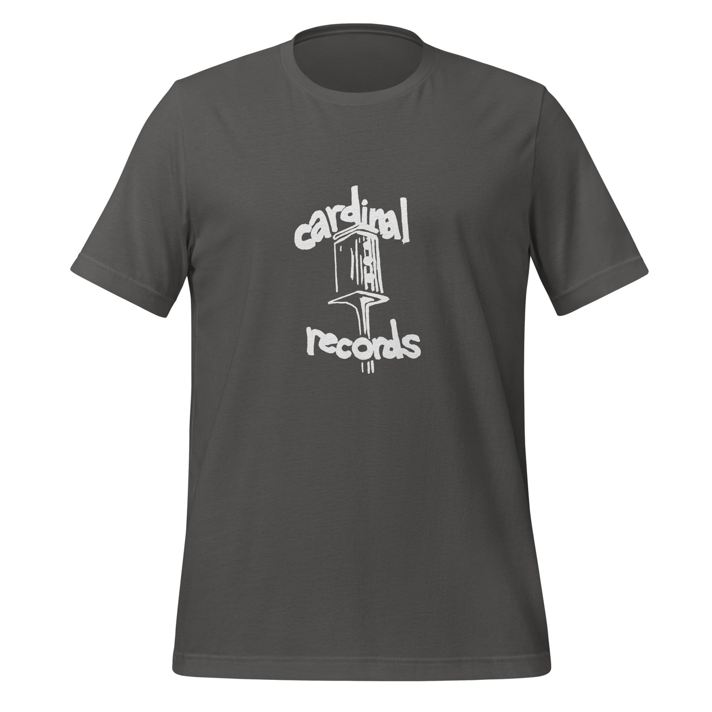 Cardinal Records - Unisex t-shirt in Black, Blue or Heather Grey
